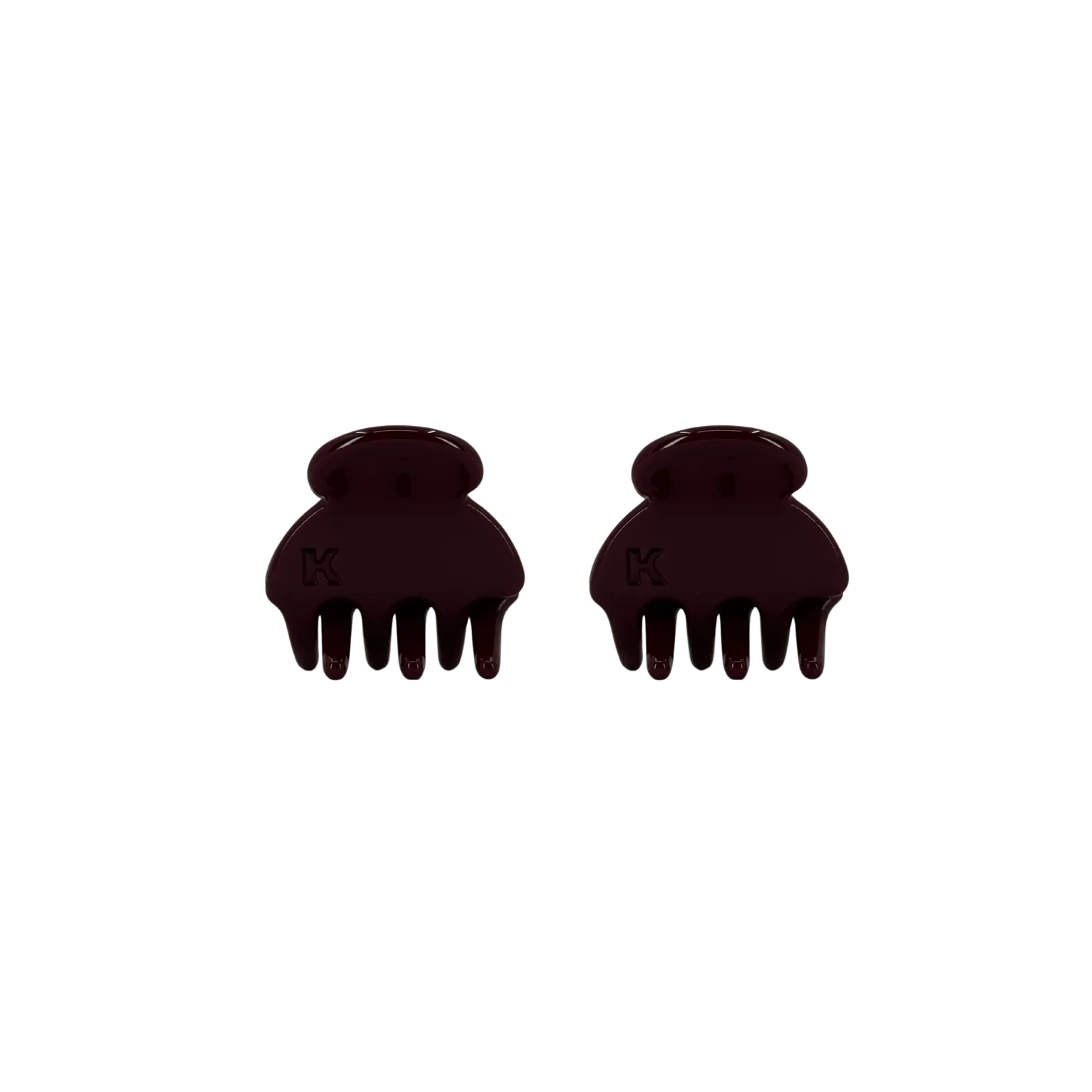 Baby Hair Claw Clip (Set of 2) — Noir