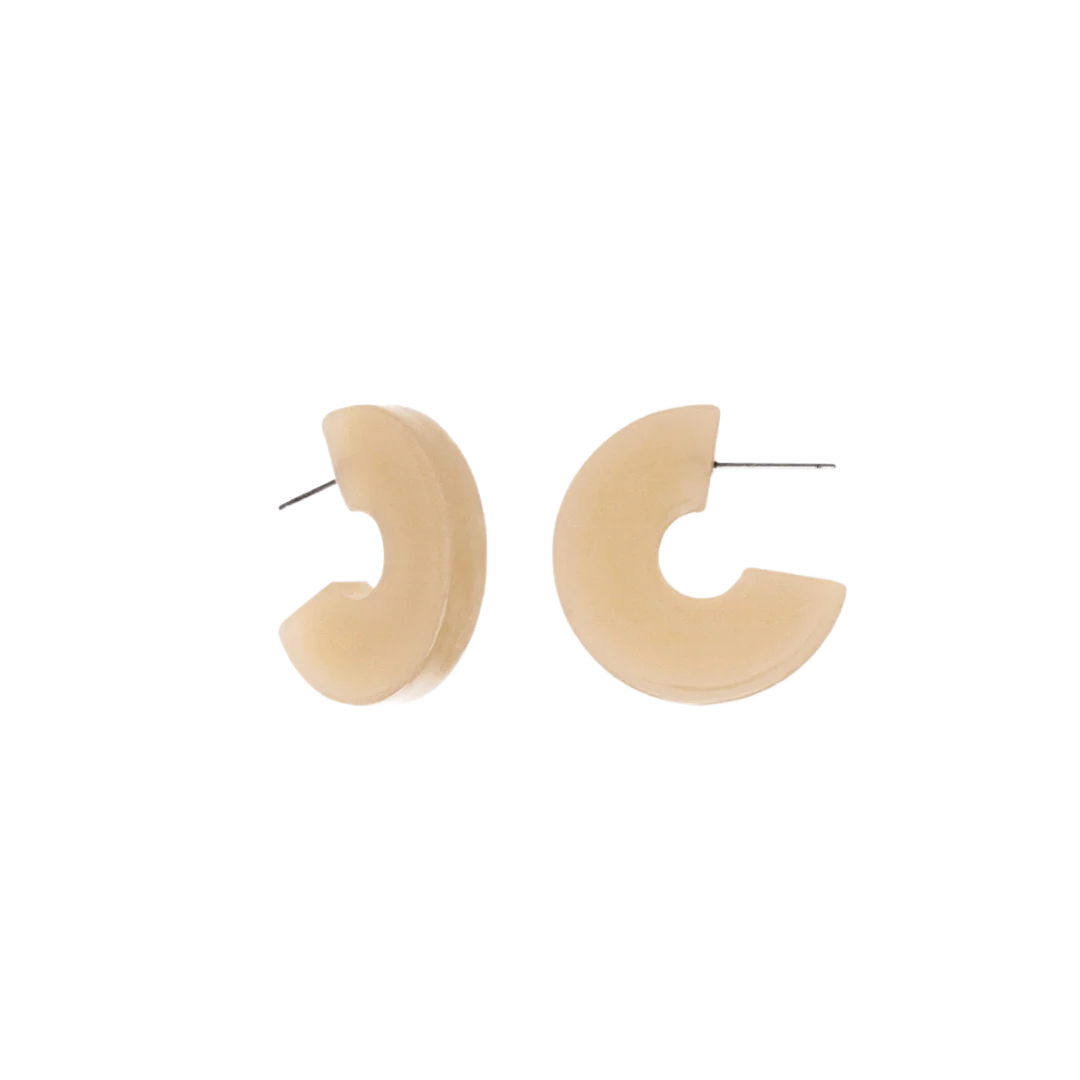 Bonnie Hoops — Latte - Image 2