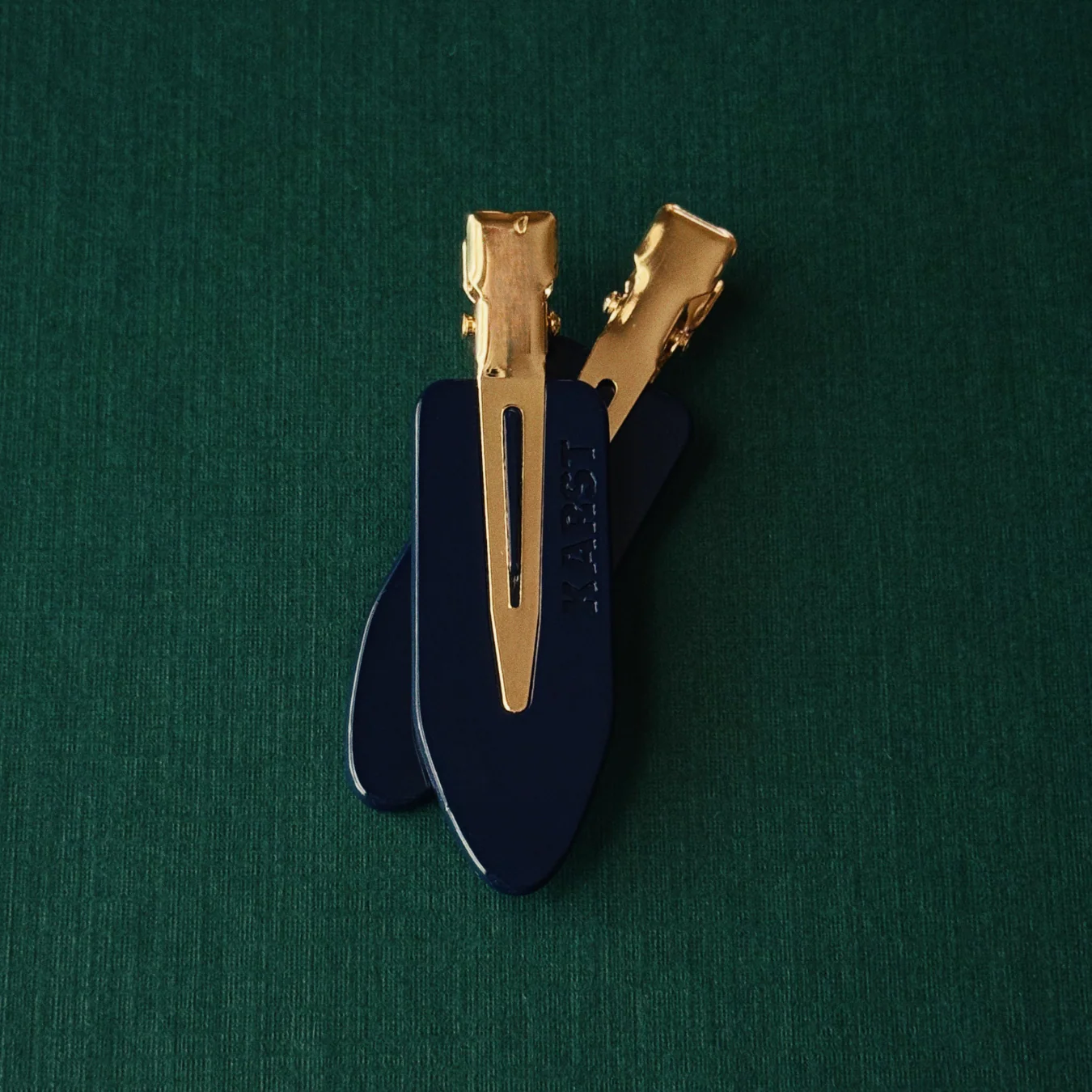 Creaseless Clips (Set of 2) — Midnight - Image 2