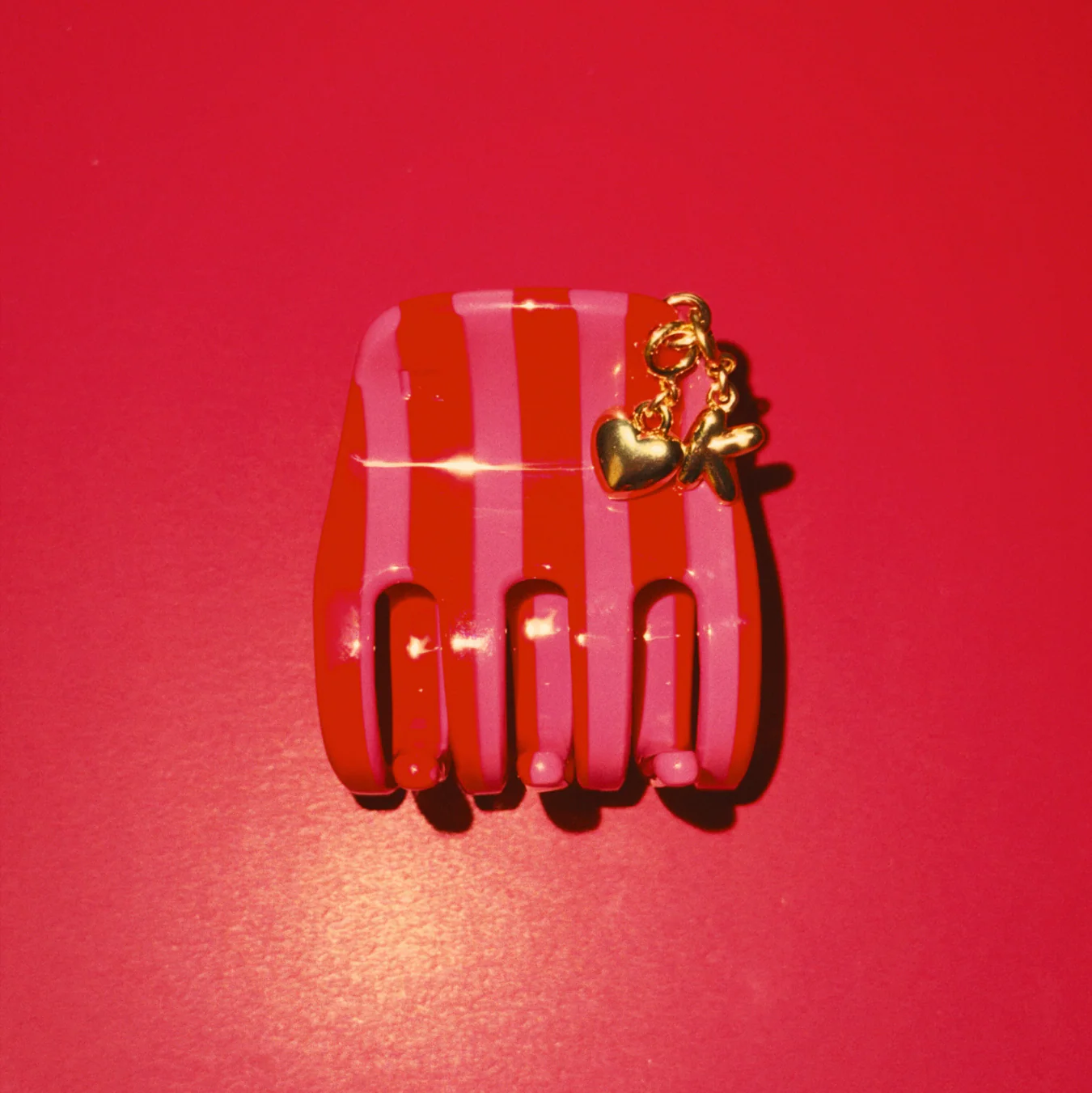 Hair Clip Charm — Bubble Initial - Image 3