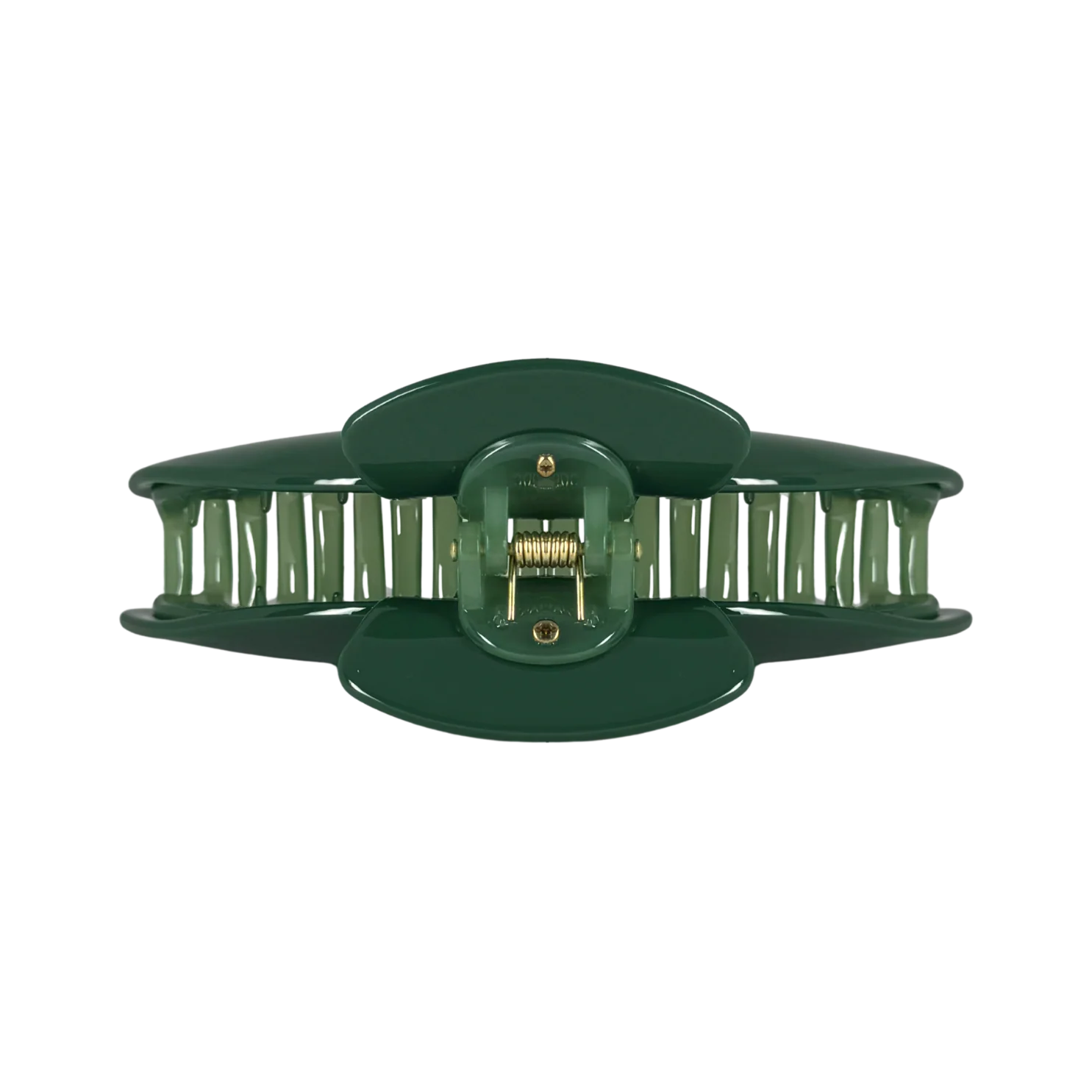 Slim Hair Claw Clip — Evergreen - Image 3