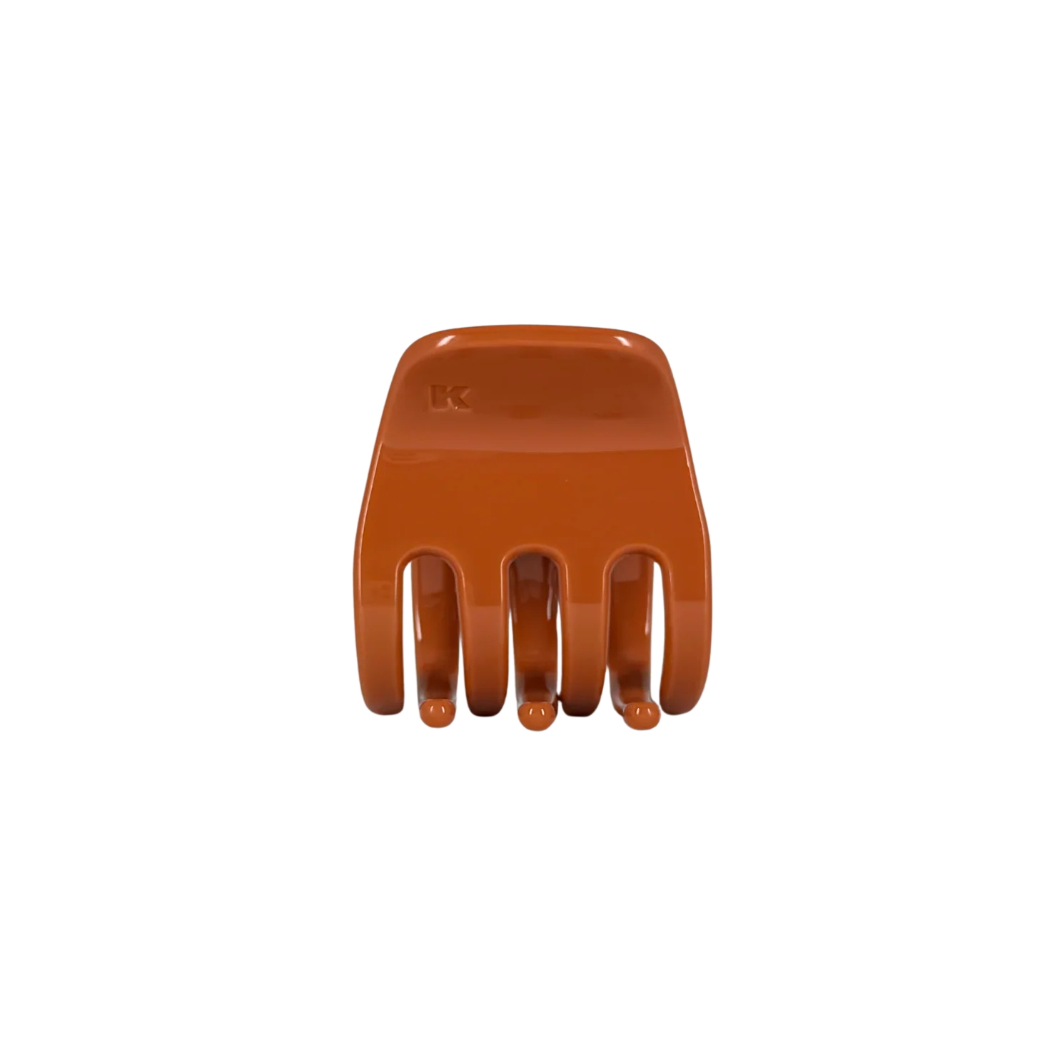 Small Hair Claw Clip — Clay